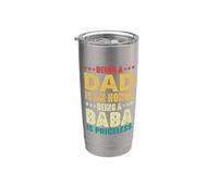 Being A Dad is an Honor Being A Baba is Priceless Fathers Stainless Steel Insulated Tumbler