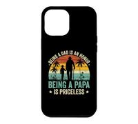 Being a Dad Is an Honor Being a Papa Is Priceless Case for iPhone 12 Pro Max
