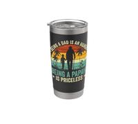 Being a Dad is an Honor Being a Papaw is Priceless Stainless Steel Insulated Tumbler