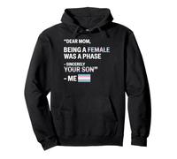 Being A Female LGBTQ Pride Month Trans Transgender Pullover Hoodie