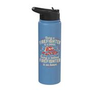 Being A Firefighter Choice Retired Honor Stainless Steel Insulated Water Bottle