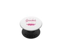 Being A Grandma Makes My Life Complete Butterfly Boho Floral PopSockets Adhesive PopGrip