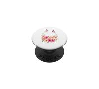 Being A Grandma Makes My Life Complete Butterfly Boho Floral PopSockets Adhesive PopGrip