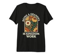 Being A Grandpa is Kingdom Work Premium T-Shirt