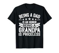 Being a Grandpa is Priceless Proud Family Humor Legend T-Shirt