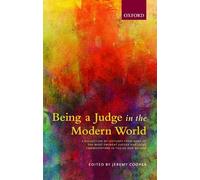 Being a Judge in the Modern World