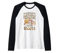 Being a Respiratory Therapist is Easy but It's Snot Raglan Baseball Tee