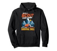 Being A Scout Not A Hobby A Post Apocalyptic Survival Skill Pullover Hoodie