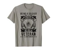 Being A Soldier Choice Being A Veteran Is An Honor T-Shirt