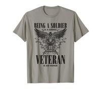 Being A Soldier Choice Being A Veteran Is An Honor T-Shirt