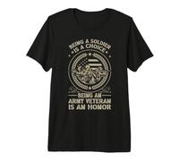 Being A Soldier is A Choice Being Army Veteran is an Honor Premium T-Shirt