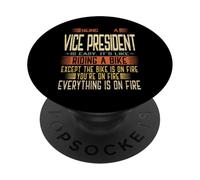 Being a Vice President is Easy it's Like Riding a Bike PopSockets Adhesive PopGrip