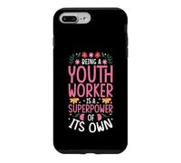 BEING A YOUTH WORKER IS A SUPERPOWER Case for iPhone 7 Plus/8 Plus