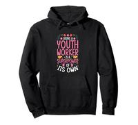 BEING A YOUTH WORKER IS A SUPERPOWER Pullover Hoodie