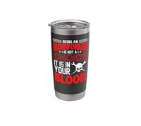 Being an Ironworker is Not A Choice It is in Your Blood Stainless Steel Insulated Tumbler