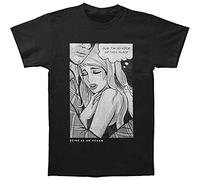 Being As an Ocean Mens Comic Girl T Shirt Black Black