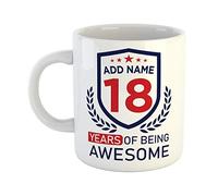 Being Awesome Birthday Gift Customised Mug for Men & Women - 18th 20th 21st 30th 40th 50th 60th 70th 80th Birthdays Present Personalised Mugs