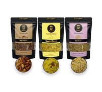 Being Bania Indian Namkeen Combo Nut Mix, Roasted Chiwda, Special Sev, Premium and Authentic Taste, Made in Groundnut Oil, Healthy Snack Namkeen for Diet