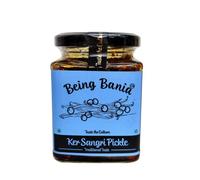 Being Bania Premium Homemade Handmade Ker Kair Sangri Pickle 250 gm in Glass Jar, Marwadi Rajasthani Delicacy, Teet Dela Panchkuta, 100% Natural Achar, Mixed Pickle