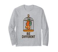 Being Different Fun Sweet Autism Acceptances Parrot Bird Long Sleeve T-Shirt