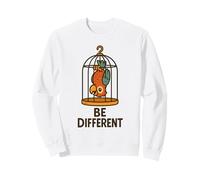 Being Different Fun Sweet Autism Acceptances Parrot Bird Sweatshirt