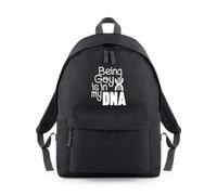 Being Gay is in my DNA Pride Backpack Rucksack 18L Bag - 42 x 31 x 21cm