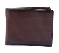 Being Human Mens Leather Wallet (Dark Brown)