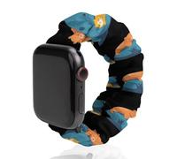 Being Lazing Scrunchies Watch Band Compatible with IWatch Stretchy Elastic Replacement Strap 42mm/44mm