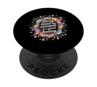 Being Loved By Someone Is A Great Feeling Heartful - PopSockets Adhesive PopGrip