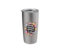 Being Loved by Someone is A Great Feeling Heartful - Stainless Steel Insulated Tumbler