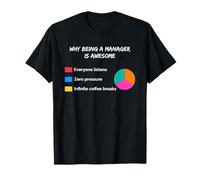 Being Manager is Awesome Sarcastic Sarcasm Supervisor Humor T-Shirt
