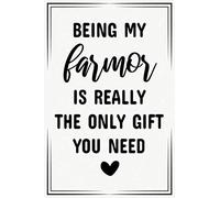being my farmor is really the only gift you need funny cute cool birthday christmas notebook journal gag gift for farmor: fathers day appreciation new ... reveal gift for new first time farmor to be