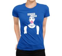 Being Normal is Boring | Audrey Hepburn Women's T-Shirt, blue, S