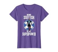 Being Scottish Is My Superpower Proud Scotland Superhero T-Shirt
