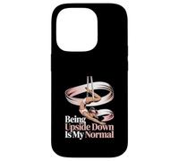 Being Upside Down Is My Normal Gymnast Case for iPhone 14 Pro