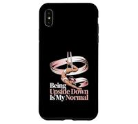 Being Upside Down Is My Normal Gymnast Case for iPhone XS Max
