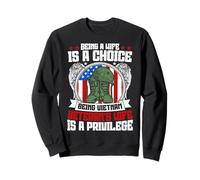 Being Vietnam Veteran’s Wife is A Privilege - Veteran Wife Sweatshirt