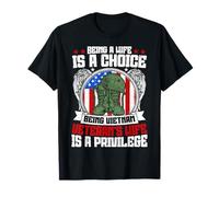 Being Vietnam Veteran’s Wife is A Privilege - Veteran Wife T-Shirt
