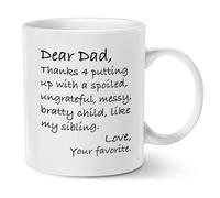 Being Your Son in Law Seems Like Gift Enough Funny Coffee Mug, 11oz Accent Coffee Mug, One-piece Customization Available (1PC,G)