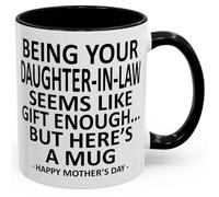 Being Your Son in Law Seems Like Gift Enough Funny Coffee Mug, 11oz Accent Coffee Mug, One-piece Customization Available (1PC,A)