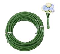 beinkmake 10m/32.8ft Green Tubing Roll Flower Tubes Floral Bouquets Accessories Florist Bundling Wire Stem for Wedding Decoration Hose Ornament Props, Outer Diameter 10mm/0.03inch