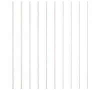 beinkmake 10Pcs 2mm 2.5mm 3mm Reusable Hanging Burning Rods 7.87in Porcelain Bead Jewelry Pendant Burn Sticks Ceramic Rods Kiln Hanging Burning Rod Fires Clay Pottery Tools for DIY Crafts