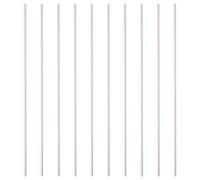beinkmake 10Pcs Reusable Hanging Burning Rods 7.87 x 0.12inch Porcelain Bead Jewelry Pendant Burn Sticks Ceramic Rods Kiln Hanging Burning Rod Fires Clay Pottery Tools for DIY Crafts