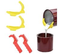 beinkmake 2Pack Paint Pouring Spout, Gallon Paint Pouring Spout with Roller Scraper, All in One Paint Accessories for Gallon Cans, Pouring Accessory, Leak Proof Edge Mounting Design