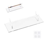 beinkmake Acrylic Lightsaber Stand, Multi-Function Transparent Desktop Display Stand for Lightsaber, Swords, Daggers, Wands, Collectibles, Clear Acrylic Holder for Long Item Display, Clear Base