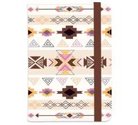 beinkmake Boho Aztec Passport Holder Geometric Pattern Travel Document Wallet Passport Cover with Credit Card Slots for Women Men Business Tourism Slim PU Leather