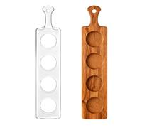 beinkmake Bottle Tray Router Template Acrylic Router Template for Woodworking Drawing Inlay Templates for Wood Decorative Clear 3.54 x 16.93 inch