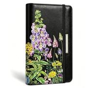 beinkmake Floral Botanical Chequebook Cover for Personal Checkbook, Patterned PU Leather Check Book Holder with Pen Slot for Men Women