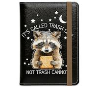 beinkmake Funny Raccoon Passport Holder for Travel, 5.9" x 4.3"