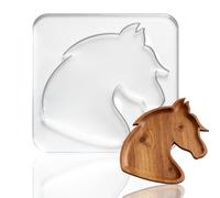 beinkmake Guitar Router Template for Woodworking, Clear Acrylic Inlay Template, Decorative Tracing Guide Tool for Creating Unique Inlays in Signs DIY Craft Woodworking Project